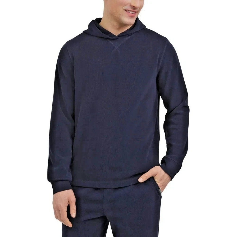 Eddie Bauer Men's Lounge Hoodie‎ Navy Blue Small